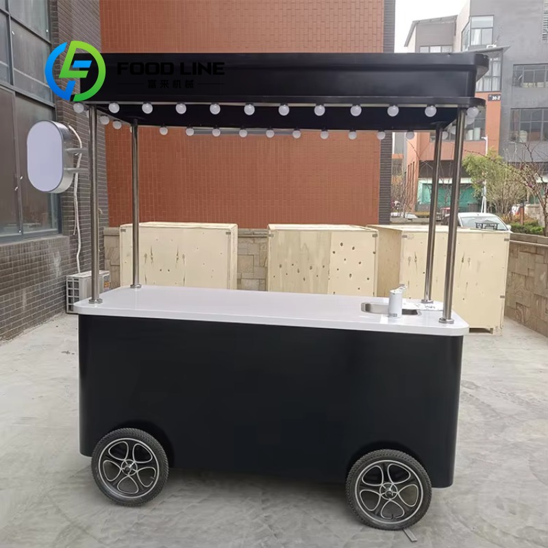 Coffee Equipment For Business - Dostosowywany ręcznie prowadzony wózek do kawy