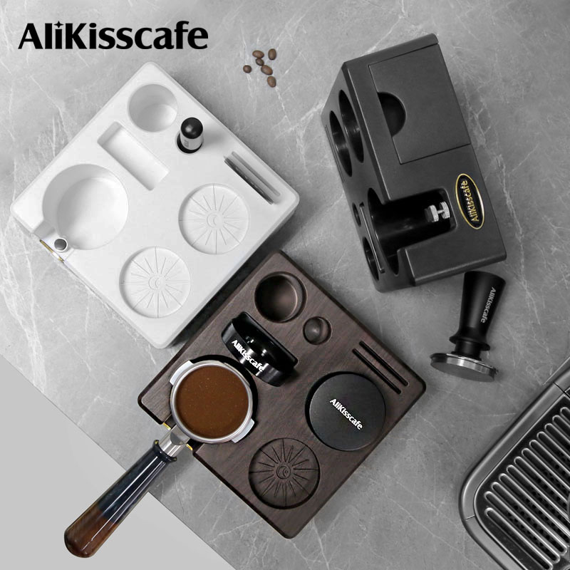Coffee Equipment Holder - AliKisscafe Stacja do Ubijania Kawy Uchwyt