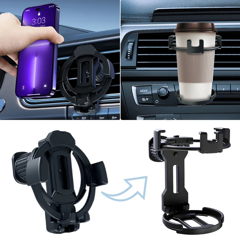 Coffee Equipment Holder - Wielofunkcyjny uchwyt samochodowy 360-stopniowy obrotowy uchwyt