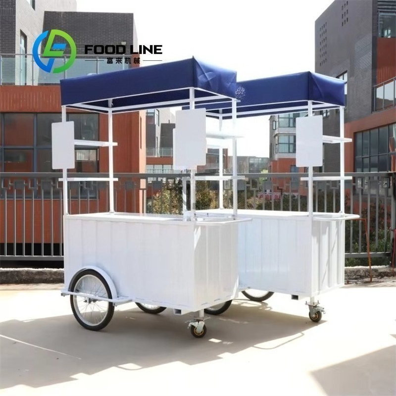 Coffee Equipment For Business - Dostosowany, nowy projekt mobilnego roweru-kawiarni na
