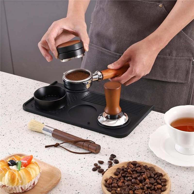 Zestaw mata do ubijania kawy B – Espresso Tamper Set recenzja i cena