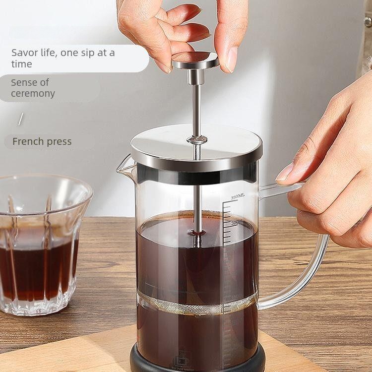 French Press, szklany dzbanek  – Coffee Equipment Filter recenzja i cena
