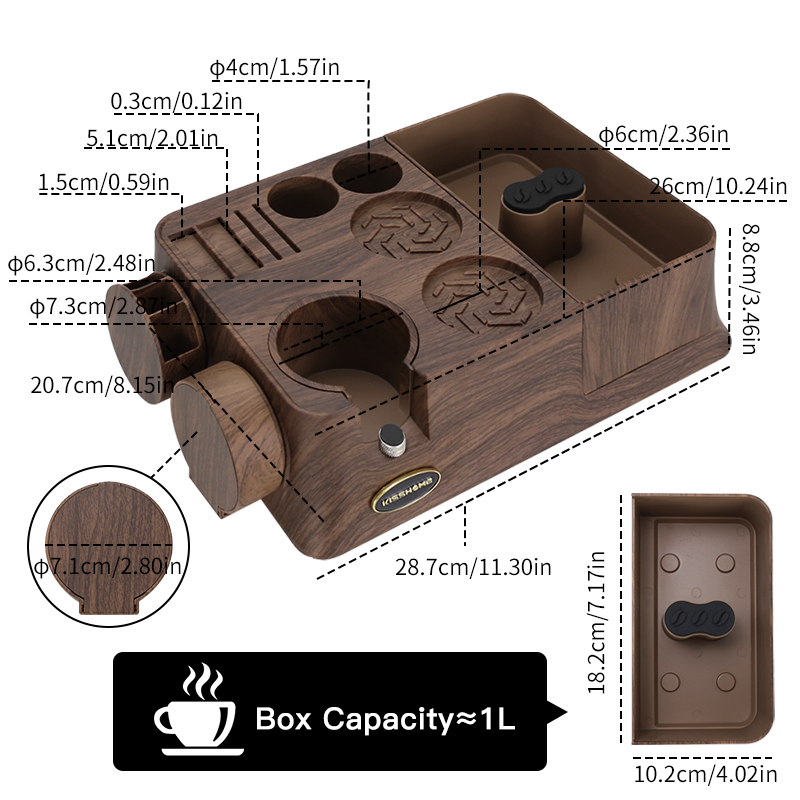 KISSHOME Espresso Tamper Stati – Coffee Equipment Holder recenzja i cena