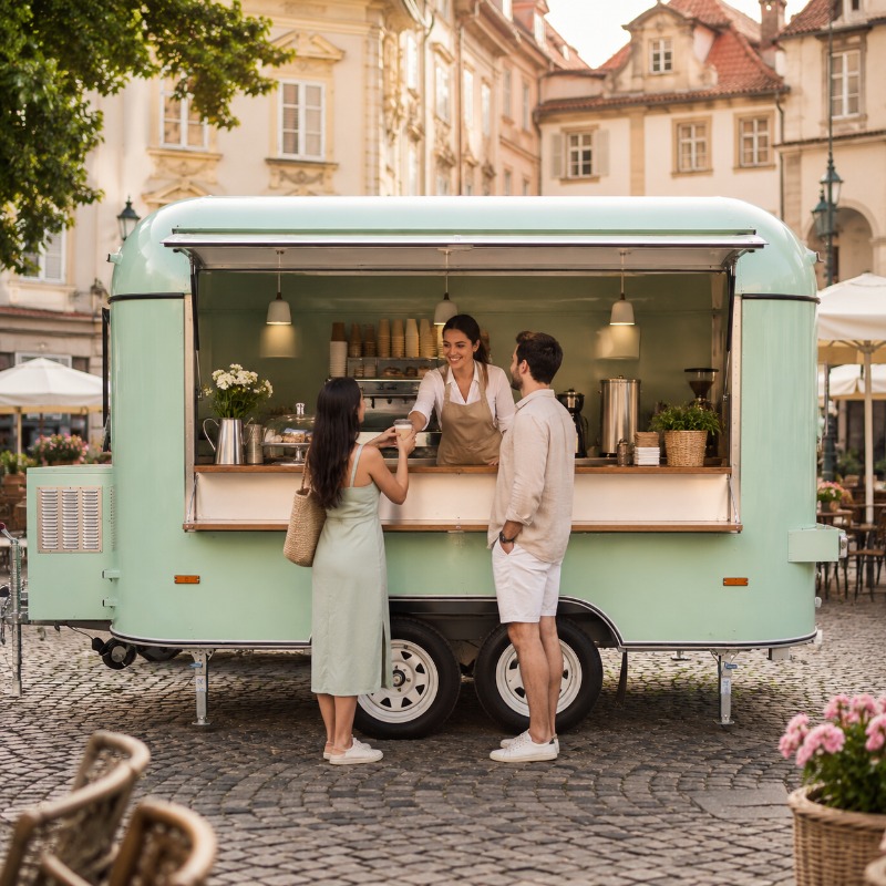 Dostosowany wózek gastronomicz – Coffee Equipment For Business recenzja i cena