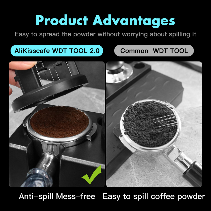 Alikisscafe WDT Tools Obrotowy – Espresso Tamper Set recenzja i cena