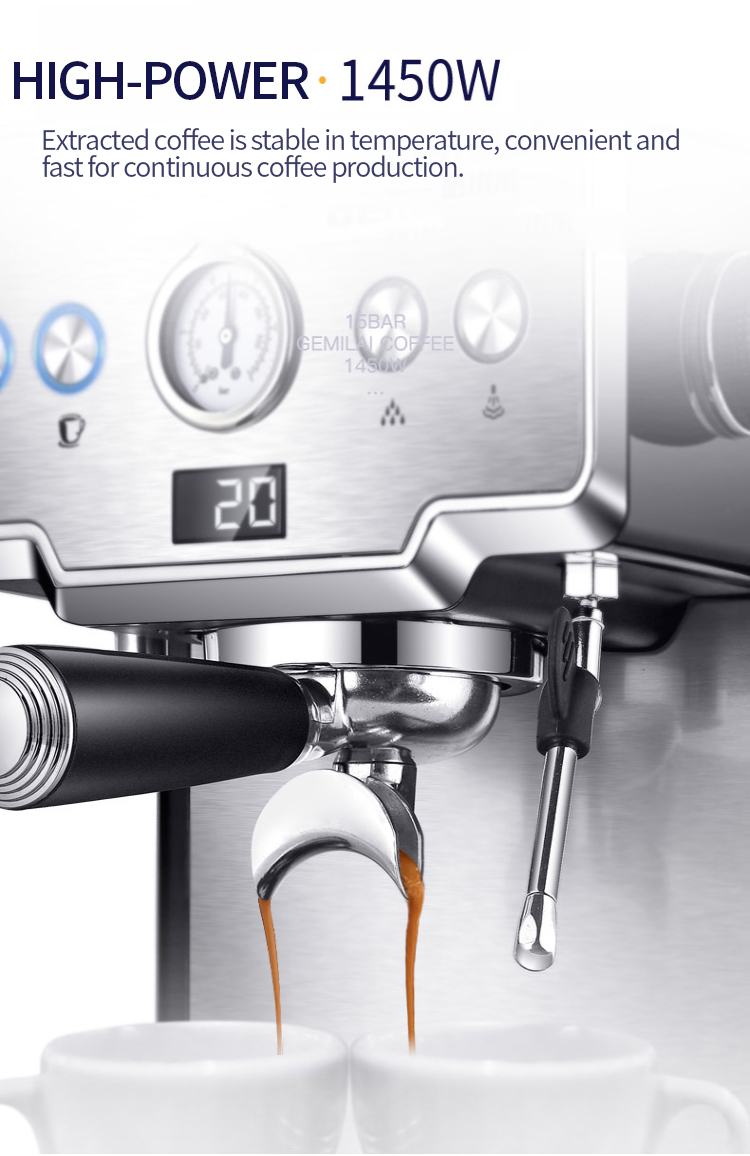 Sprzęt do kawy espresso CRM360 – Equipment Of Coffee Machine recenzja i cena