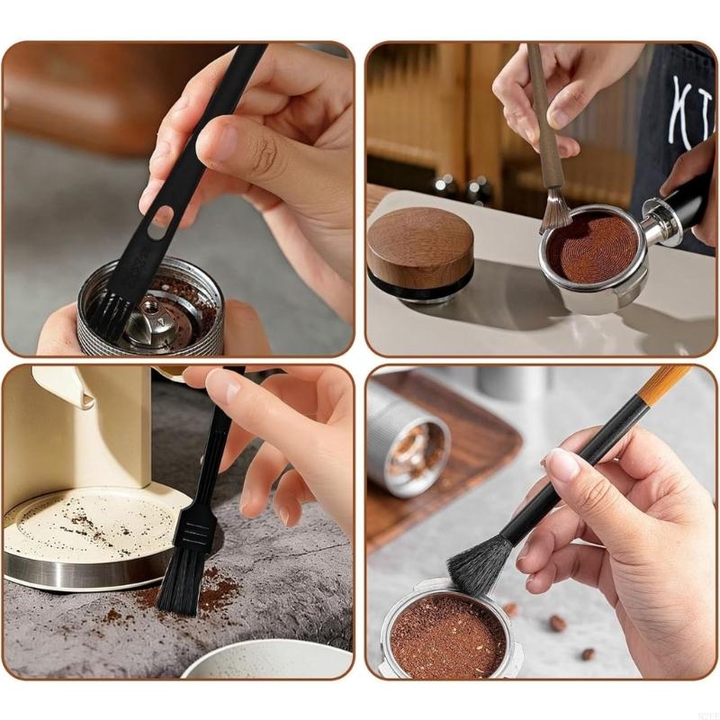 4 sztuki szczotek z długą rącz – Coffee Equipment Maintenance recenzja i cena